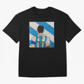 Messi Artwork Oversized T-Shirt Celebrate the Biggest Stage of FIFA World Cup 2026 for Fans of Cristiano Ronaldo and Germany, Bringing Vintage Soccer Flavor, Modern Football Stars, National Flags and Final Night Emotion; Made for Die Hard