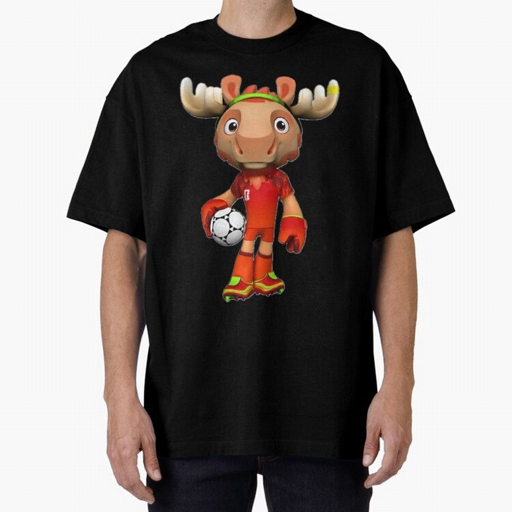 2026 World Cup, Mascots Oversized T-Shirt Celebrate Rivalries and Pride in FIFA World Cup 2026 Group Stage for Fans of Messi and Cristiano Ronaldo and England, Bringing Global Supporter Spirit, Legendary Goals, National Colors and Tournament