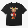 2026 World Cup, Mascots Oversized T-Shirt Celebrate Rivalries and Pride in FIFA World Cup 2026 Group Stage for Fans of Messi and Cristiano Ronaldo and England, Bringing Global Supporter Spirit, Legendary Goals, National Colors and Tournament