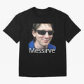 Messirve Football Meme Oversized T-Shirt Keep Football History Alive during Global Football Passion for FIFA World Cup 2026 Group Stage, Built around Messi, CR7 and Mbappe, Argentina, France and Brazil, Global Supporter Spirit, Legendary Goals,