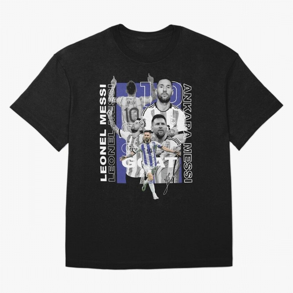 Ankara Messi 10 Design Essential T-Shirt Bring Global Football Passion for FIFA World Cup 2026 Group Stage, Driven by Neymar, Argentina and Brazil, Global Supporter Spirit, Legendary Goals, National Colors and Tournament Celebration; Perfect for