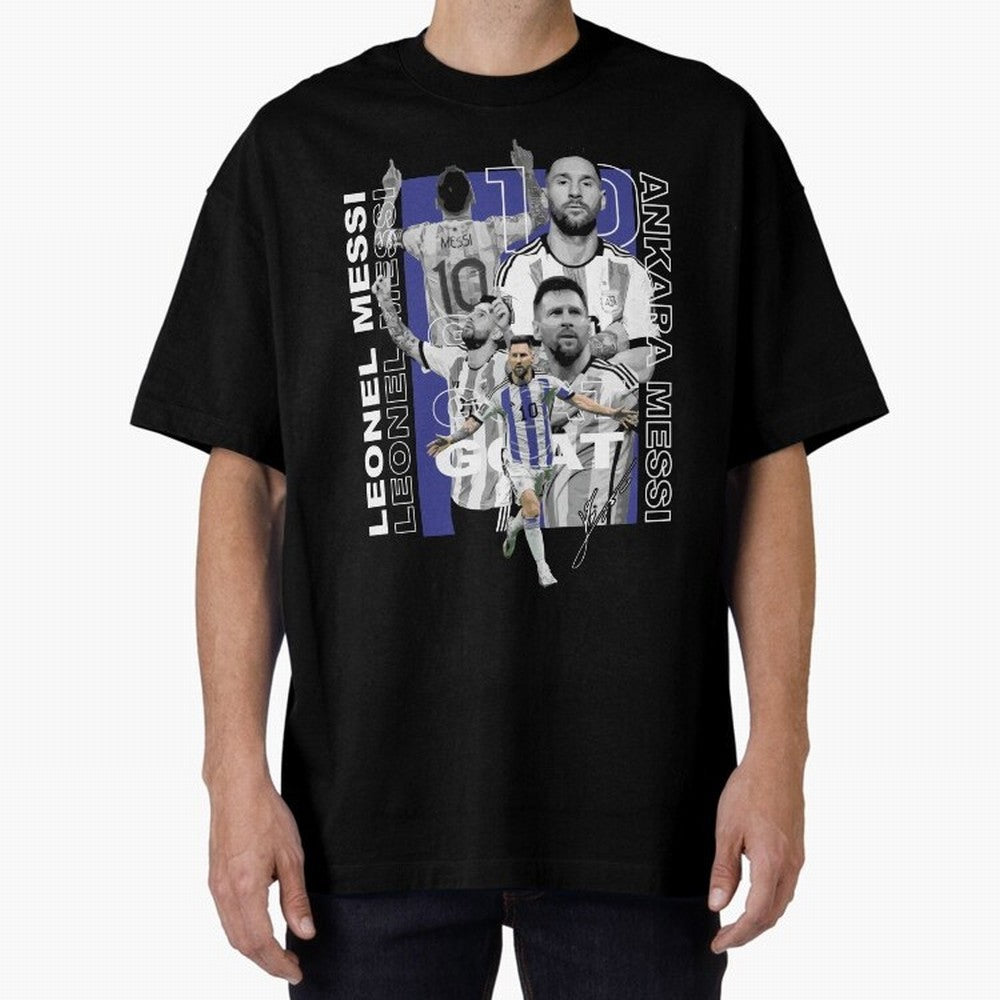 Ankara Messi 10 Design Essential T-Shirt Bring Global Football Passion for FIFA World Cup 2026 Group Stage, Driven by Neymar, Argentina and Brazil, Global Supporter Spirit, Legendary Goals, National Colors and Tournament Celebration; Perfect for