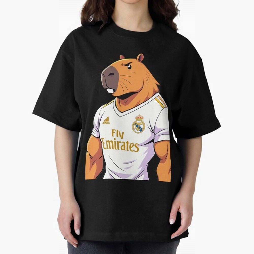 Real Madrid capybara elegant Classic T-Shirt Bring International Match Energy to Match Day Hype around FIFA World Cup 2026, Haaland and Mbappe, Spain and Netherlands, Stadium Chants, National Pride, Trophy Dreams and Unforgettable Football