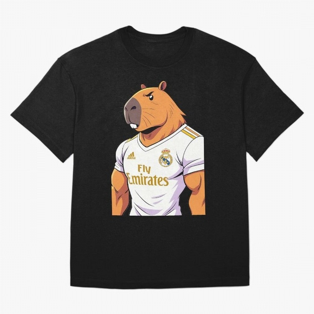 Real Madrid capybara elegant Classic T-Shirt Bring International Match Energy to Match Day Hype around FIFA World Cup 2026, Haaland and Mbappe, Spain and Netherlands, Stadium Chants, National Pride, Trophy Dreams and Unforgettable Football