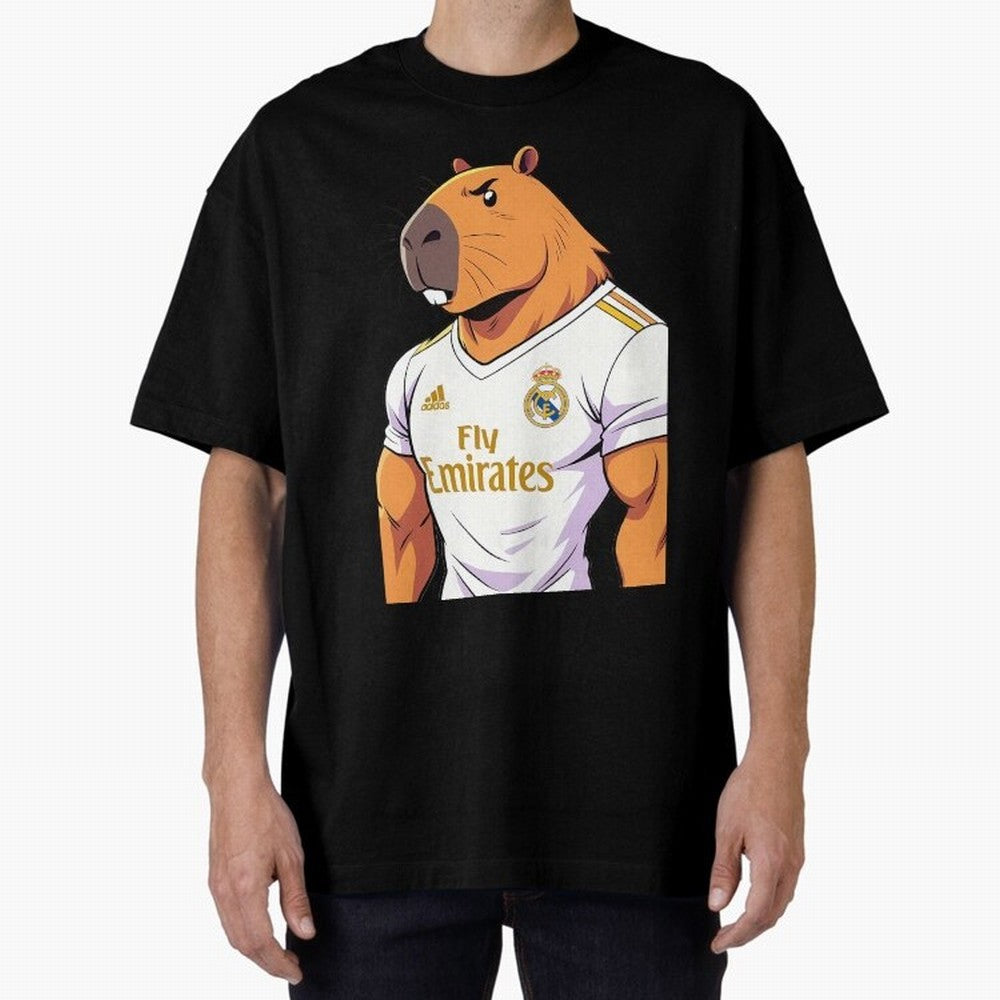 Real Madrid capybara elegant Classic T-Shirt Bring International Match Energy to Match Day Hype around FIFA World Cup 2026, Haaland and Mbappe, Spain and Netherlands, Stadium Chants, National Pride, Trophy Dreams and Unforgettable Football
