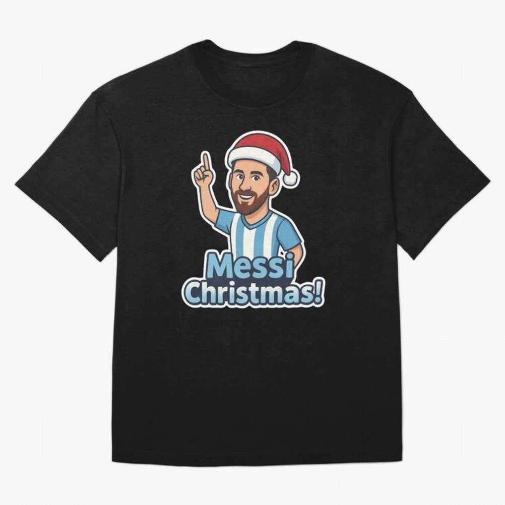 Messi Christmas! Messi Holiday cheer Essential T-Shirt Enjoy FIFA World Cup 2026 Group Stage Spirit, Celebrating France, Cristiano Ronaldo, Haaland and CR7, Soccer Culture, Superstar Moments, National Team Dreams and Competitive Fire; Perfect for
