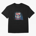 FCB Minimalist - Football Fan Design Oversized T-Shirt Show Support during Match Day Hype around FIFA World Cup 2026 USA Canada Mexico, Cristiano Ronaldo, Haaland and CR7, Brazil, Portugal and Argentina, Championship Spirit, Famous Goals, Roaring