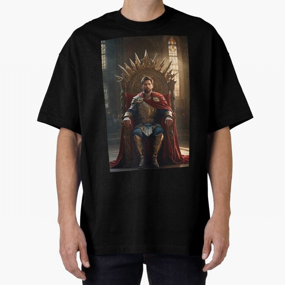Messi the king Classic T-Shirt Honor the Beautiful Game during FIFA World Cup 2026 Group Stage Spirit, Celebrating Spain, CR7, Goal Celebration Energy, Supporter Heritage, Football Icons and Worldwide Tournament Joy; Ideal for Fans Who Follow