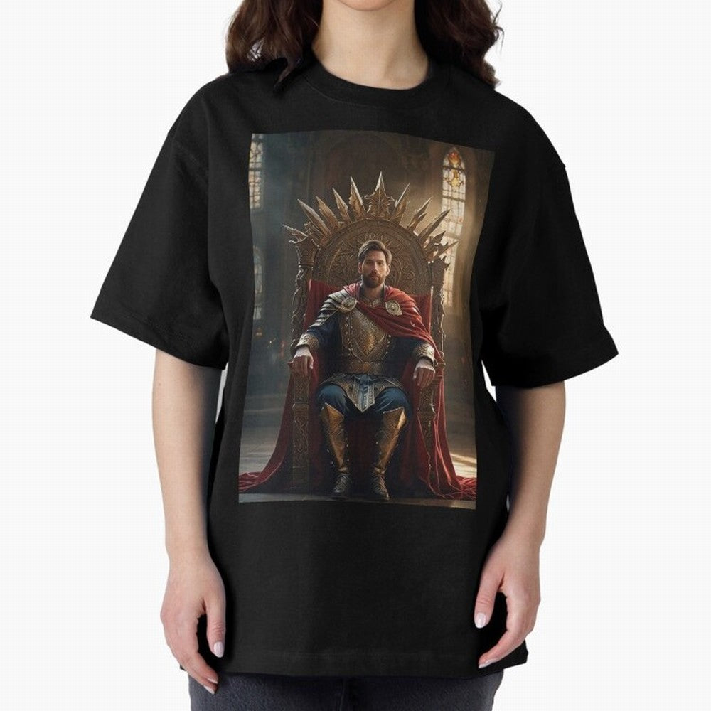 Messi the king Classic T-Shirt Honor the Beautiful Game during FIFA World Cup 2026 Group Stage Spirit, Celebrating Spain, CR7, Goal Celebration Energy, Supporter Heritage, Football Icons and Worldwide Tournament Joy; Ideal for Fans Who Follow