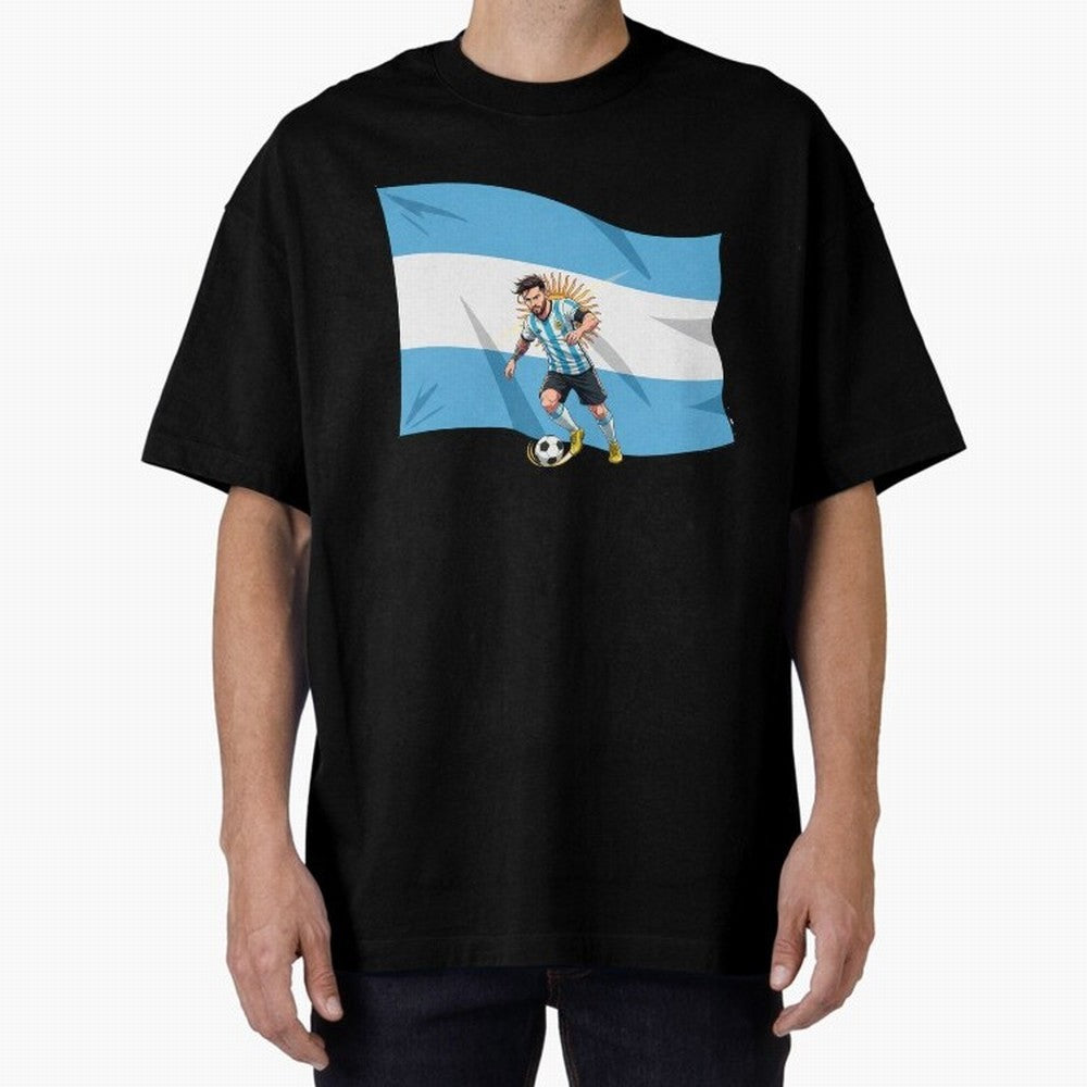ARGENTINA-MESSI Classic T-Shirt Bring World Football Passion into FIFA World Cup 2026 Group Stage Centered on Cristiano Ronaldo, Portugal, Spain and Germany Energy, Championship Spirit, Famous Goals, Roaring Crowds and International Football Unity;
