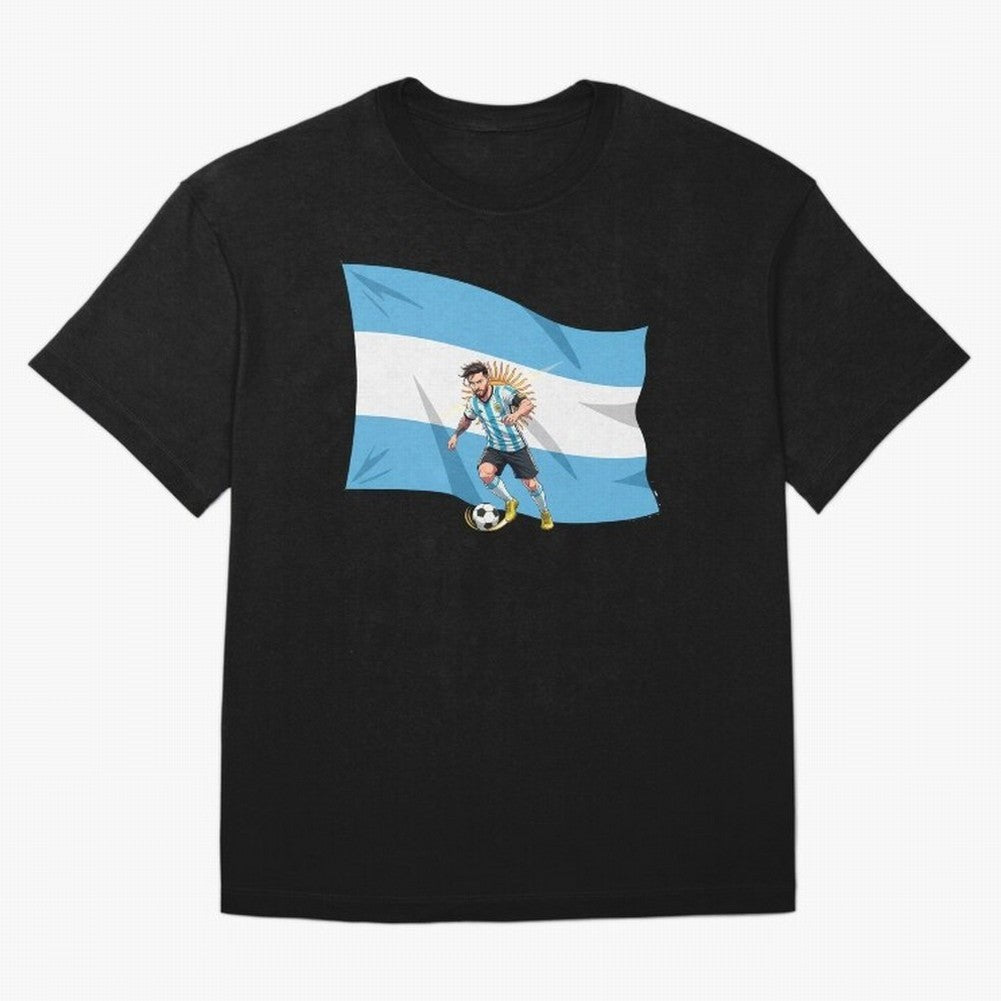 ARGENTINA-MESSI Classic T-Shirt Bring World Football Passion into FIFA World Cup 2026 Group Stage Centered on Cristiano Ronaldo, Portugal, Spain and Germany Energy, Championship Spirit, Famous Goals, Roaring Crowds and International Football Unity;