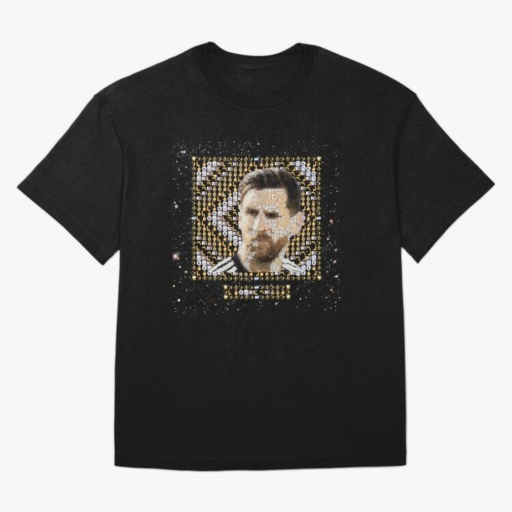Goat Emojified Messi-Inspired Visual Tribute Classic T-Shirt Carry National Pride through FIFA World Cup 2026 USA Canada Mexico Spirit, Highlighting Germany, Neymar, Game Day Rituals, Football Legends, Country Pride and the Road to the Final; Great
