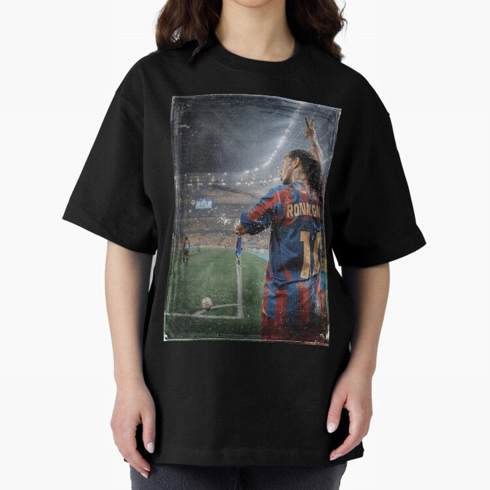 Ronaldinho Vintage Classic T-Shirt Honor the Beautiful Game during FIFA World Cup 2026 Group Stage Spirit, Built around Argentina, Haaland, Supporter Pride, Iconic Celebrations, Legendary Names and Global Match Day Energy; Great for Supporters Who