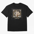 GOAT Emojified ¨C Messi-Inspired Visual Tribute | Legendary Football Grid Art | Iconic Symbolism in Emoji Form Oversized T-Shirt Celebrate Unforgettable Nights in Global Football Passion for FIFA World Cup 2026 USA Canada Mexico, Capturing