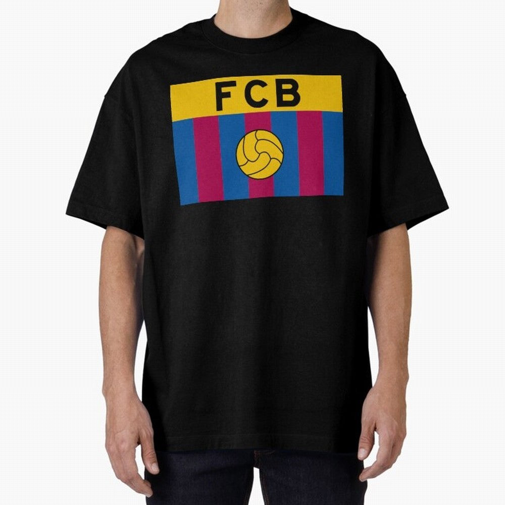 FCB FLAG Classic T-Shirt Bring Global Tournament Vibes to Global Football Passion for FIFA World Cup 2026, Made for CR7, Brazil, Supporter Pride, Iconic Celebrations, Legendary Names and Global Match Day Energy; Ideal for Football Dads, Football