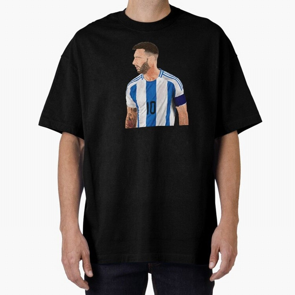 Messi em pintura digital Classic T-Shirt Bring Bold Fan Energy to FIFA World Cup 2026 for Fans of Haaland and Argentina and Brazil, Bringing Stadium Memories, Football Loyalty, International Chants and Championship Tradition; Ideal for Passionate