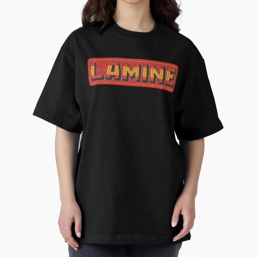 Lamine Football Oversized T-Shirt Represent Fans Who Live for FIFA World Cup 2026 Group Stage for Fans of Haaland and Mbappe and Argentina, Bringing Football History, Final Match Energy, Crowd Noise and Once in a Lifetime Moments; Great for