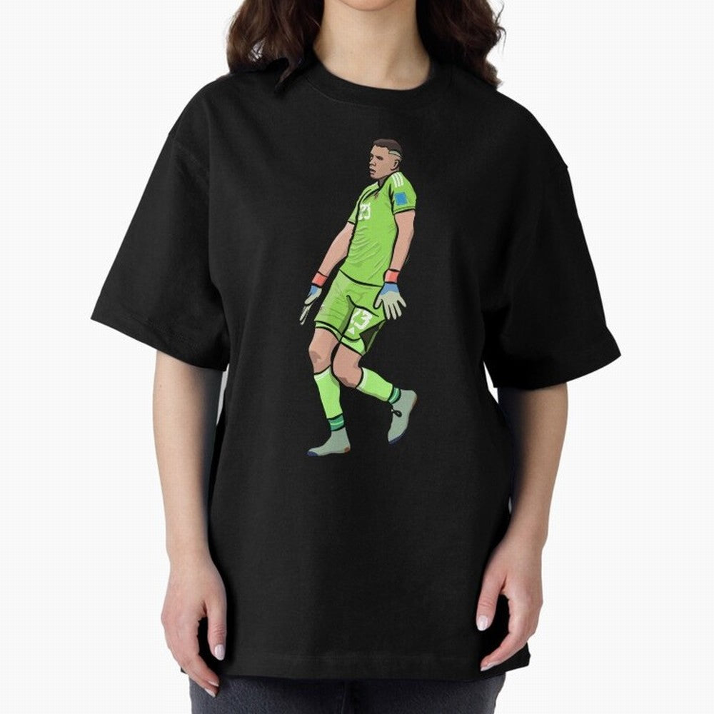 Emi Dibu Martinez Dance Celebration Classic T-Shirt Relive FIFA World Cup 2026 USA Canada Mexico Spirit, Celebrating England, France and Netherlands, Neymar, Vintage Soccer Flavor, Modern Football Stars, National Flags and Final Night Emotion;