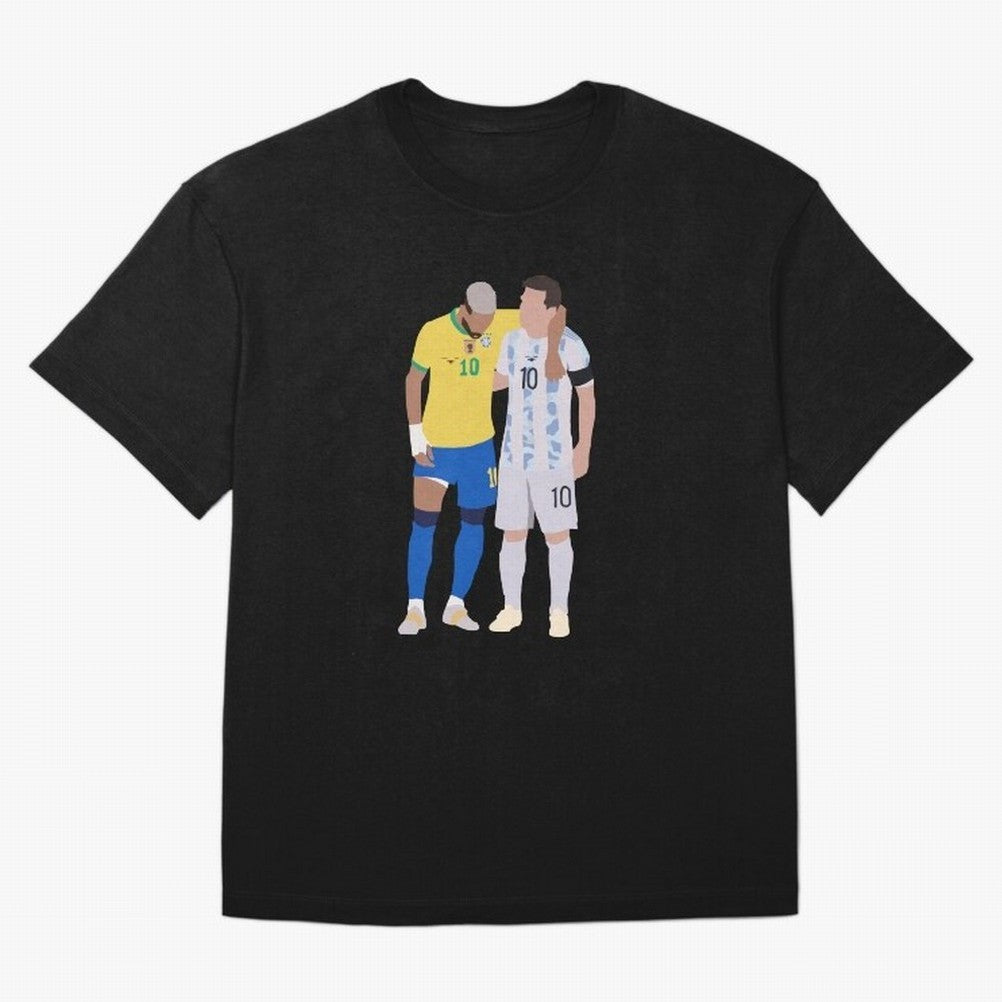 Messi and Neymar Copa America Friends Classic T-Shirt Support the Legends of the FIFA World Cup 2026 Group Stage Journey through Messi, CR7 and Mbappe Highlights, Spain and Netherlands Pride, Soccer Culture, Superstar Moments, National Team Dreams
