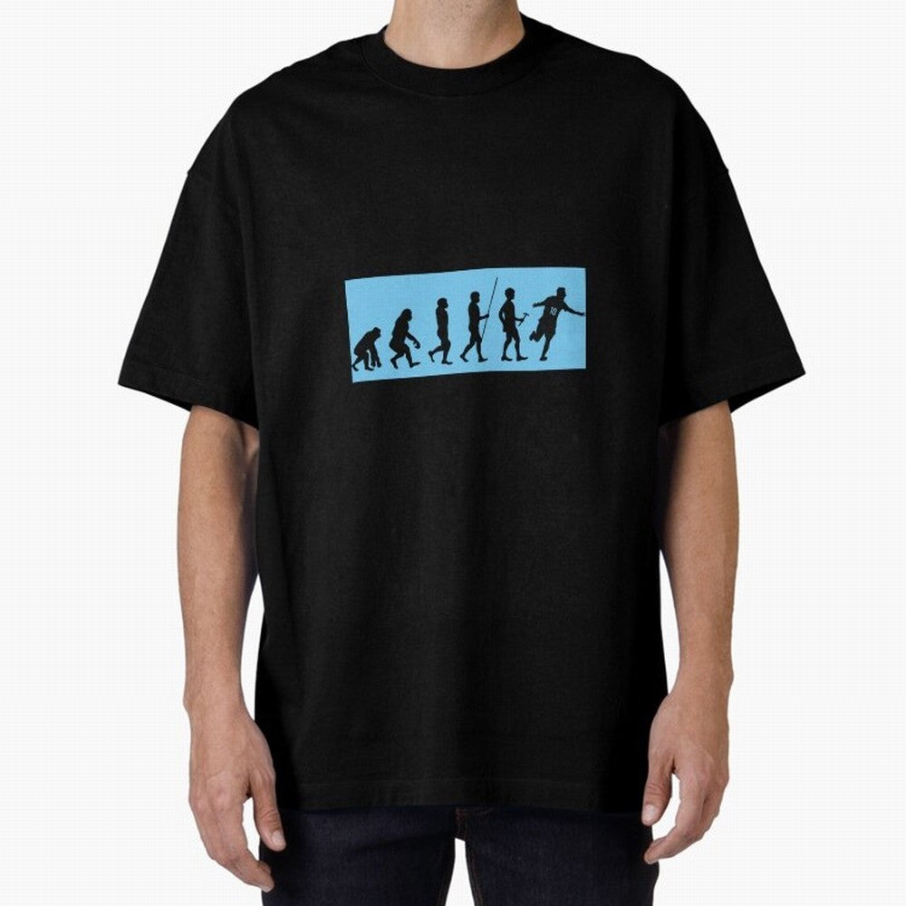 Messi Soccer Evolution Classic T-Shirt Turn Up for Global Football Passion for FIFA World Cup 2026, Connected to Messi, CR7 and Mbappe, Spain, Stadium Memories, Football Loyalty, International Chants and Championship Tradition; Ideal for Football