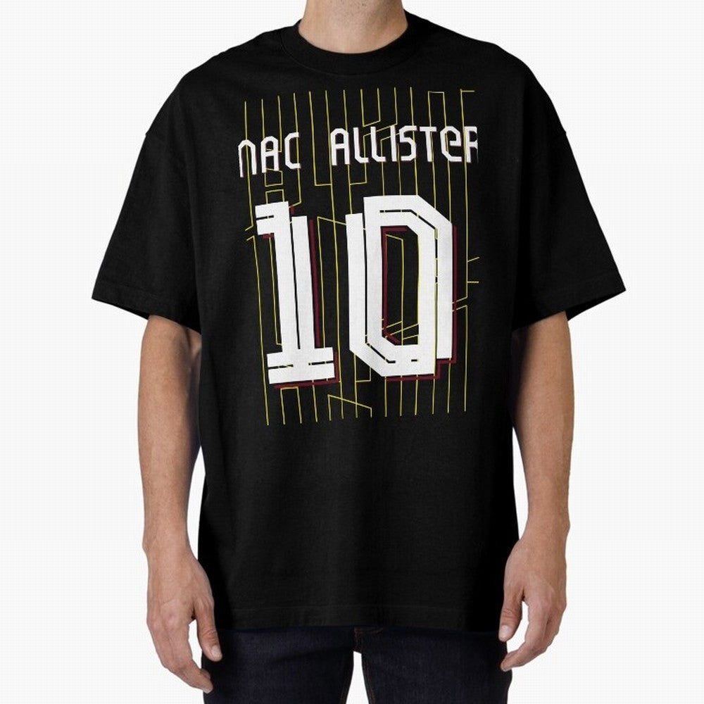 Alexis Mac Allister 10 Liverpool Home Jersey 24/25 Classic T-Shirt Create FIFA World Cup 2026 USA Canada Mexico Spirit, Connected to Argentina and Brazil, Cristiano Ronaldo, Haaland and CR7, Vintage Soccer Flavor, Modern Football Stars, National