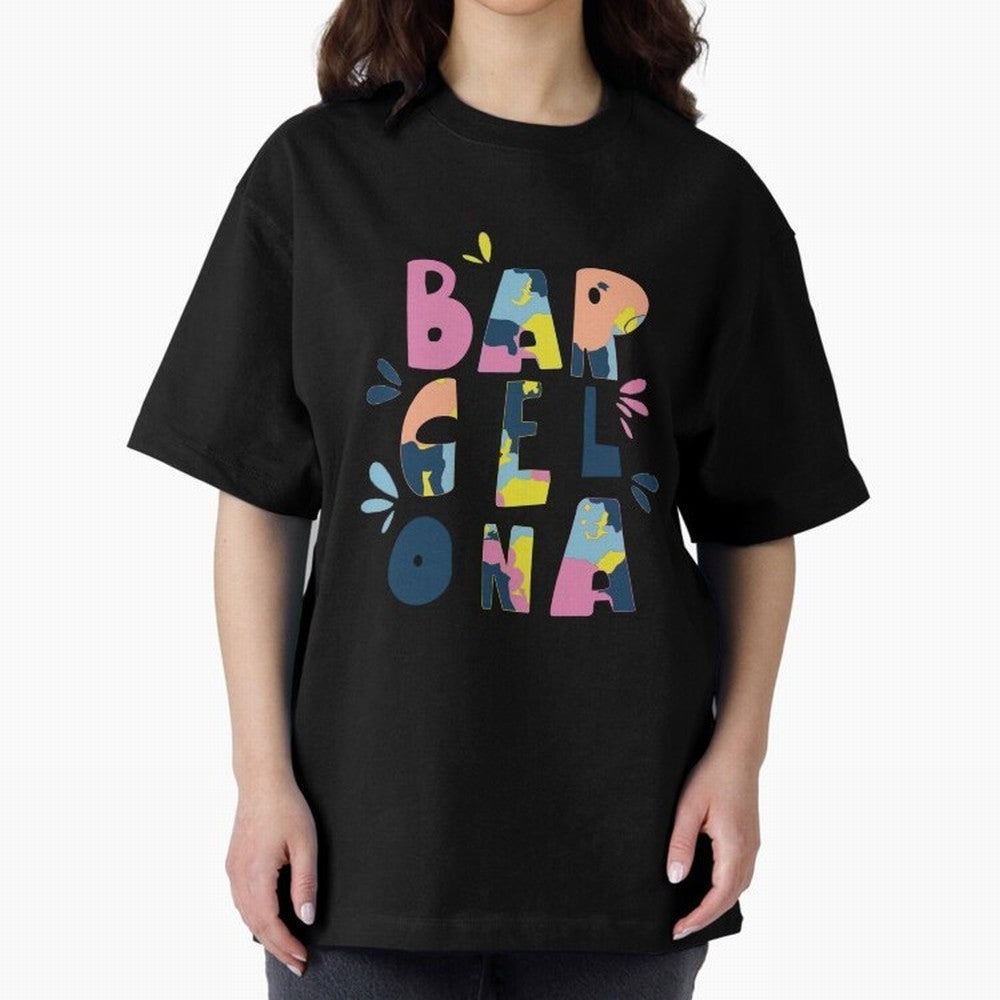 Barcelona Letters Classic T-Shirt Build the FIFA World Cup 2026 Group Stage Journey through Cristiano Ronaldo Highlights, France and Portugal Pride, Football Passion, Legendary Performances, Festival Vibes and Supporter Community; Made for Die Hard