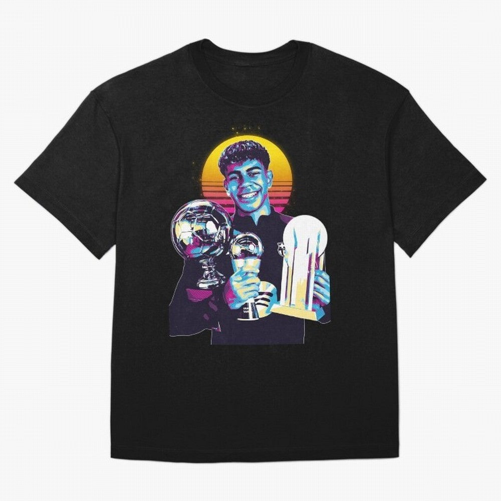 Lamine Yamal young player Classic T-Shirt Celebrate National Team Dreams in FIFA World Cup 2026 Group Stage Spirit, Highlighting Argentina and Brazil, Cristiano Ronaldo, Championship Spirit, Famous Goals, Roaring Crowds and International Football