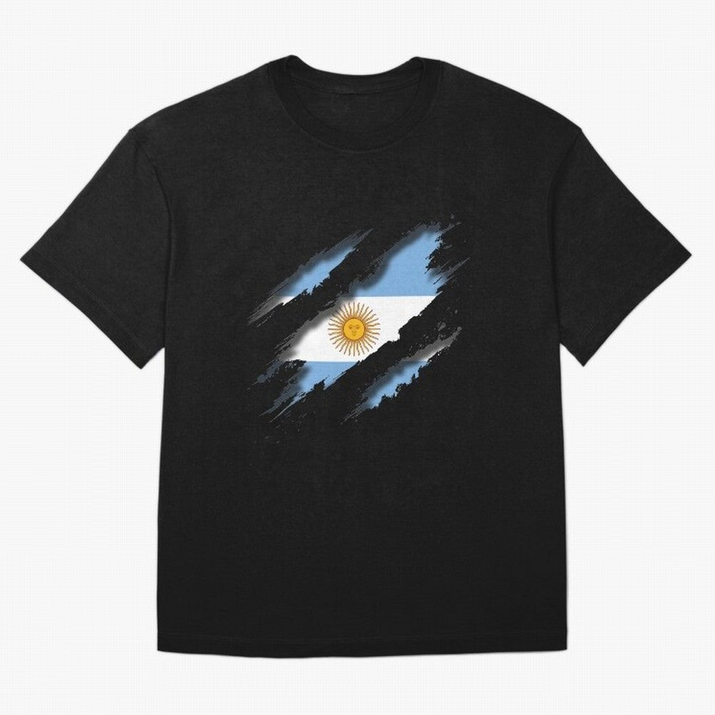 Argentina Tearing a New One Oversized T-Shirt Make Game Day About the FIFA World Cup 2026 Journey through Neymar, Haaland and Cristiano Ronaldo Highlights, Portugal, Spain and Germany Pride, Goal Celebration Energy, Supporter Heritage, Football