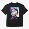Vinicius Jr. in WPAP Style Essential T-Shirt Make the Season About FIFA World Cup 2026 USA Canada Mexico Centered on Cristiano Ronaldo, Haaland and CR7, Argentina Energy, Championship Spirit, Famous Goals, Roaring Crowds and International Football