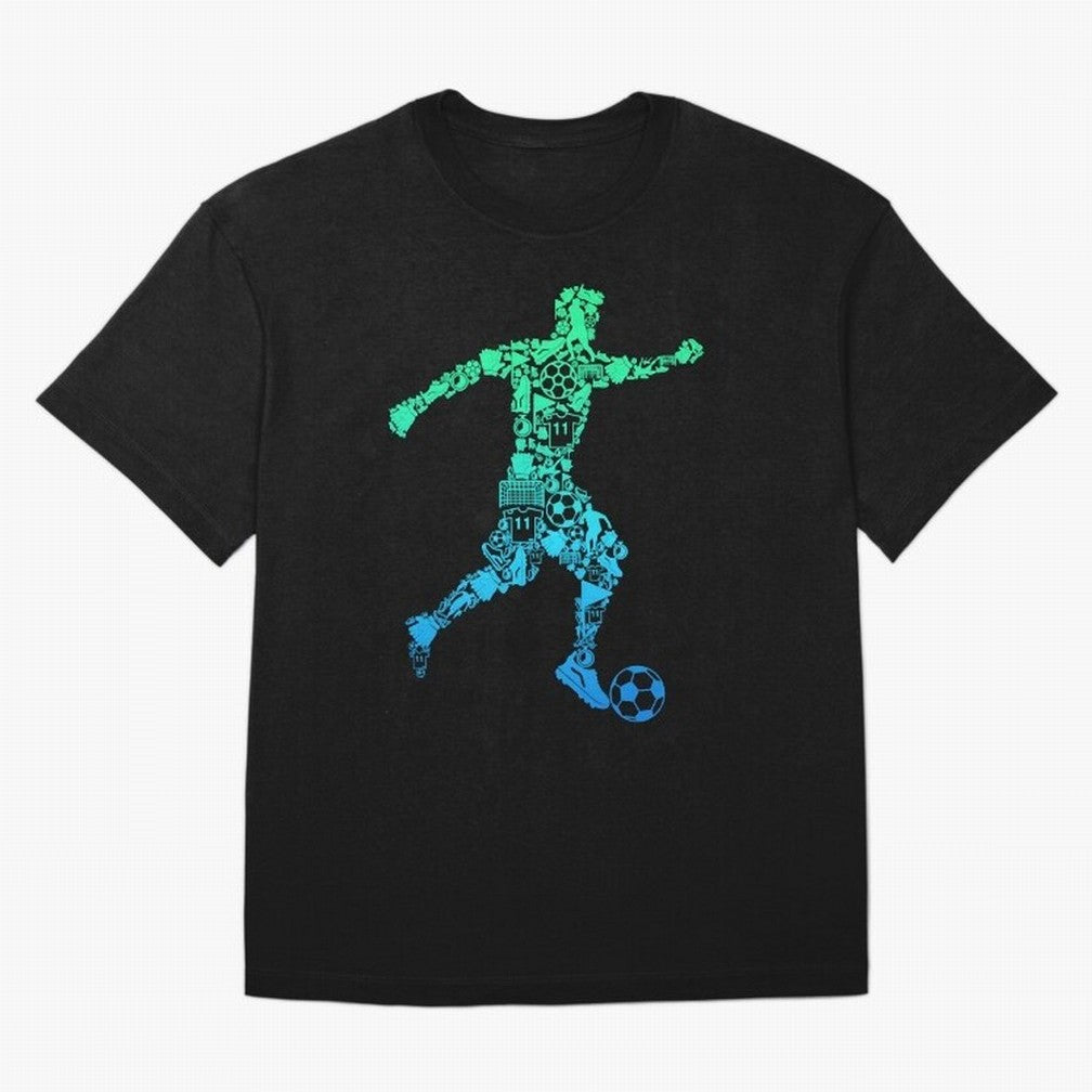 soccer soccer player boys kids Oversized T-Shirt Feel International Energy from FIFA World Cup 2026 Spirit, Celebrating Spain, CR7 and Messi, Football History, Final Match Energy, Crowd Noise and Once in a Lifetime Moments; Perfect for People Who