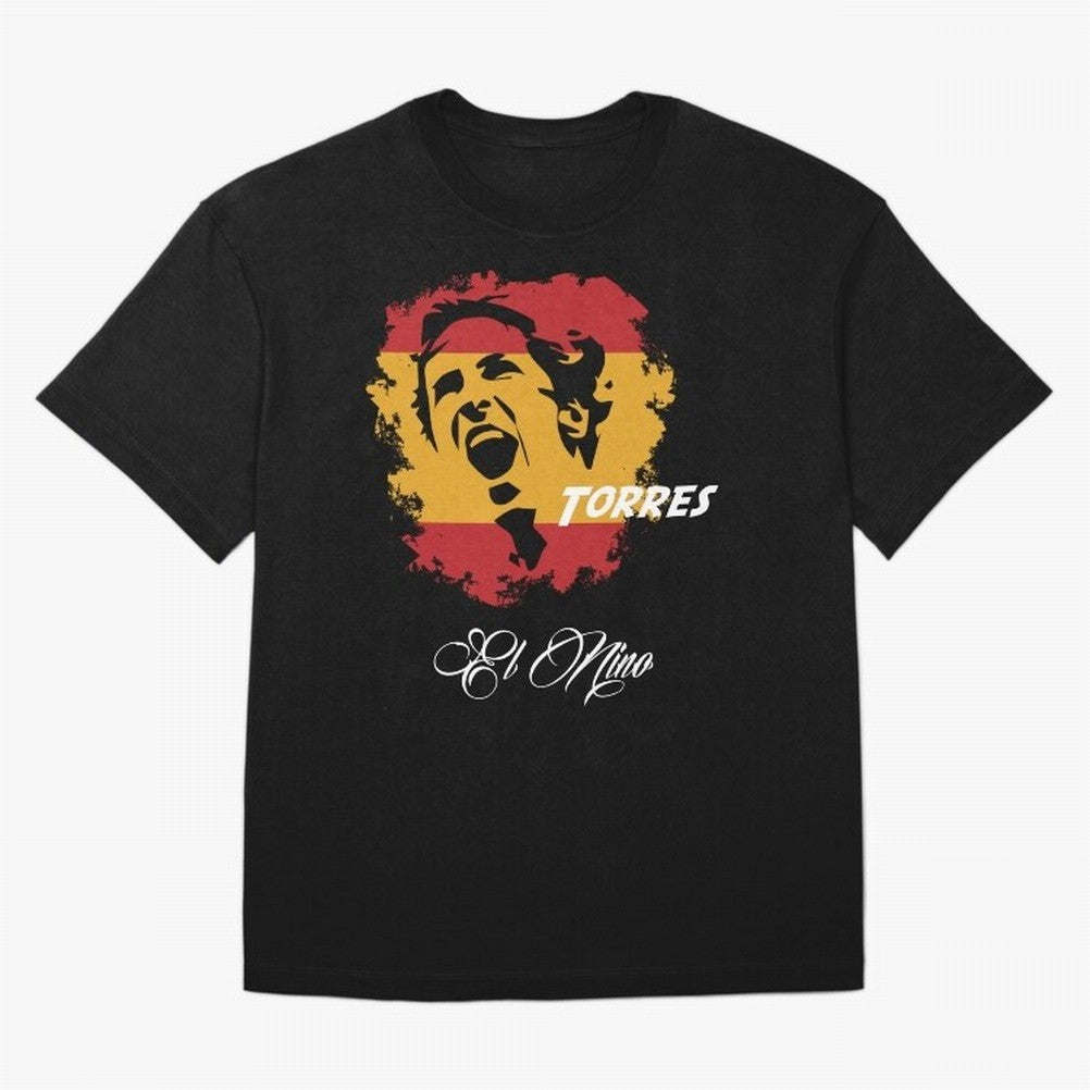 SPAIN FERNANDO TORRES WC 14 FOOTBALL T-SHIRT Essential T-Shirt Discover Global Football Passion for FIFA World Cup 2026 Group Stage, Connected to Messi, Neymar and Mbappe, Brazil, Portugal and Argentina, Tournament Hype, Historic Matchups, Family