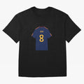 Xavi World Cup 2010 Jersey Oversized T-Shirt Stand Out with Spirit from the FIFA World Cup 2026 Journey through CR7 Highlights, Netherlands Pride, Football Festival Excitement, Trophy Ambitions, Country Rivalries and Star Player Buzz; Perfect for