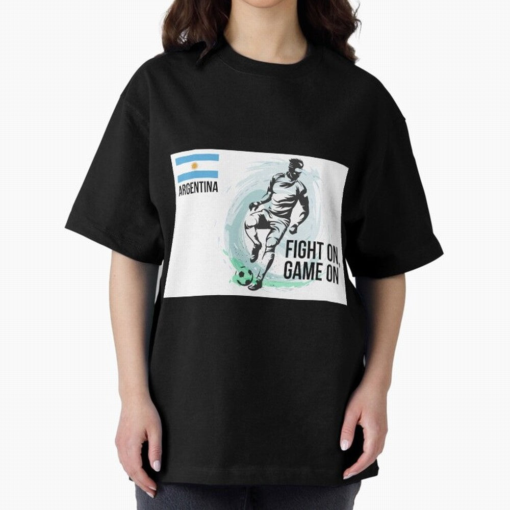 Argentinian Football Player Playing Football - Football Classic T-Shirt Celebrate Golden Goal Energy in the FIFA World Cup 2026 Group Stage Journey through Haaland and Mbappe Highlights, Netherlands Pride, Classic Soccer Heritage, Championship