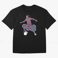 Ronaldinho Oversized T-Shirt Follow the Road to FIFA World Cup 2026 Group Stage Capturing CR7 and Messi, England Energy, Championship Spirit, Famous Goals, Roaring Crowds and International Football Unity; Great for Watch Parties, Sports Bars,