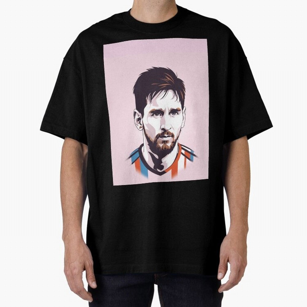 Messi Pop Art Graphic T-Shirt Represent the FIFA World Cup 2026 Journey through Neymar, Haaland and Cristiano Ronaldo Highlights, Germany Pride, Match Day Excitement, Supporter Culture, Golden Goals and Global Football Passion; Perfect for People