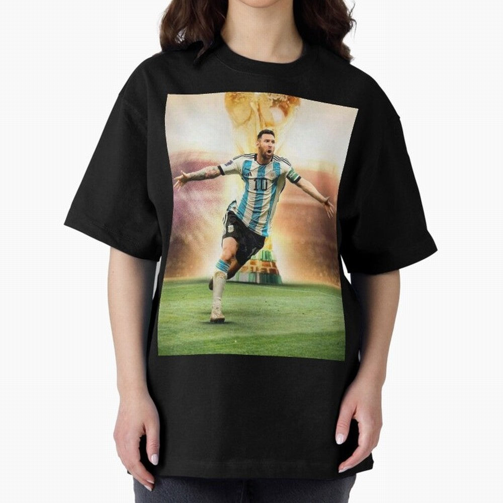 Messi Graphic T-Shirt Represent the Passion of Match Day Hype around FIFA World Cup 2026 USA Canada Mexico, Cristiano Ronaldo, Haaland and CR7, England, Global Supporter Spirit, Legendary Goals, National Colors and Tournament Celebration; Perfect