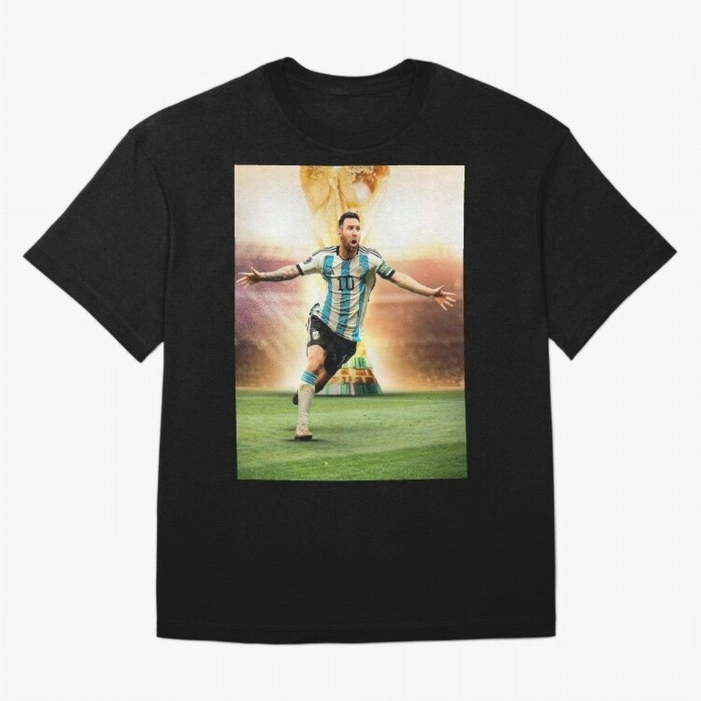 Messi Graphic T-Shirt Represent the Passion of Match Day Hype around FIFA World Cup 2026 USA Canada Mexico, Cristiano Ronaldo, Haaland and CR7, England, Global Supporter Spirit, Legendary Goals, National Colors and Tournament Celebration; Perfect