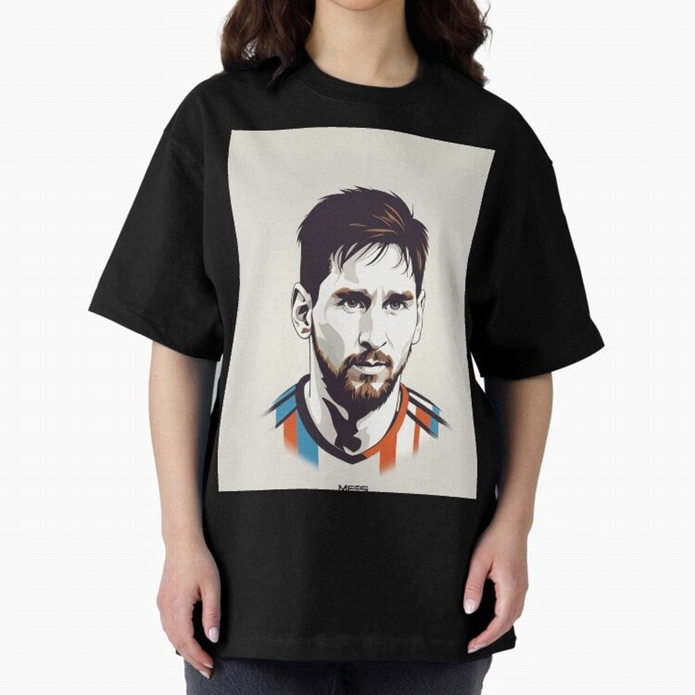 MESSI POP ART Graphic T-Shirt Join the Global Buzz around Global Football Passion for FIFA World Cup 2026 Group Stage, Highlighting Messi, CR7 and Mbappe, Portugal, Spain and Germany, Stadium Chants, National Pride, Trophy Dreams and Unforgettable