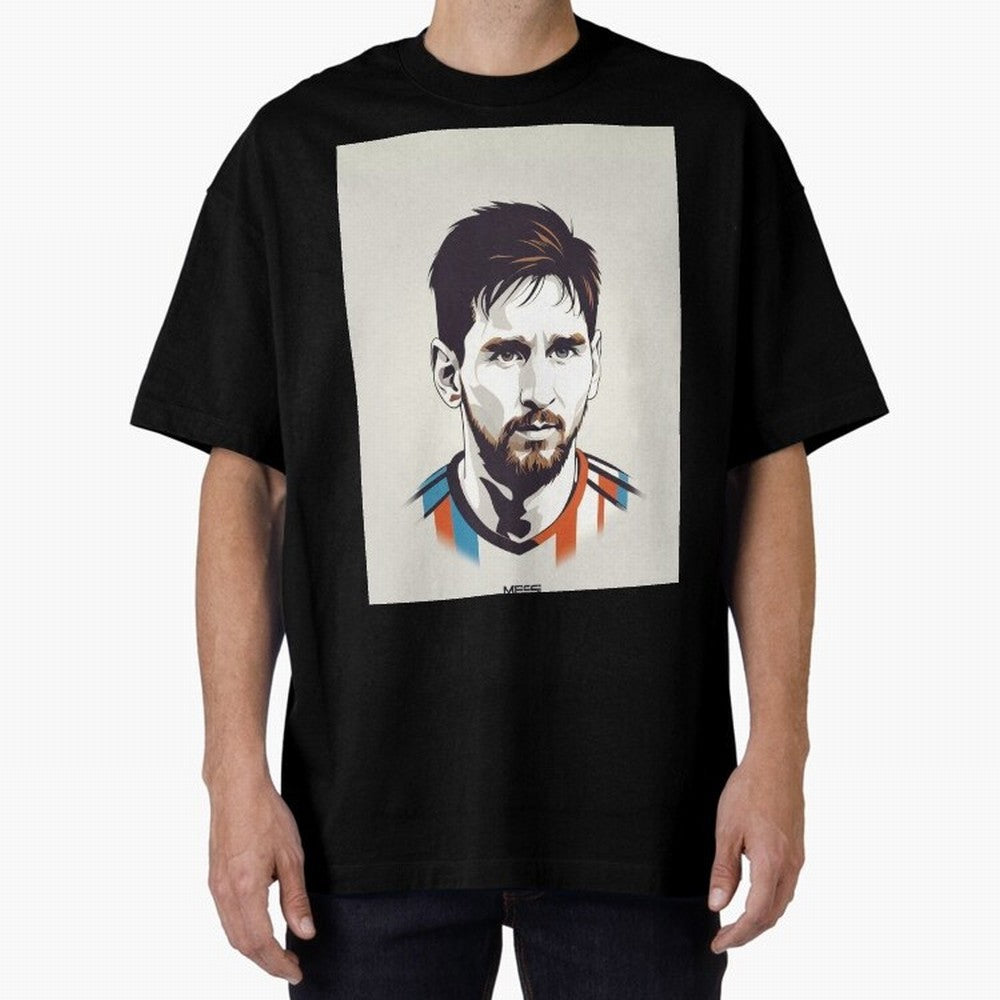 MESSI POP ART Graphic T-Shirt Join the Global Buzz around Global Football Passion for FIFA World Cup 2026 Group Stage, Highlighting Messi, CR7 and Mbappe, Portugal, Spain and Germany, Stadium Chants, National Pride, Trophy Dreams and Unforgettable