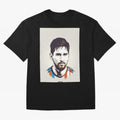MESSI POP ART Graphic T-Shirt Join the Global Buzz around Global Football Passion for FIFA World Cup 2026 Group Stage, Highlighting Messi, CR7 and Mbappe, Portugal, Spain and Germany, Stadium Chants, National Pride, Trophy Dreams and Unforgettable
