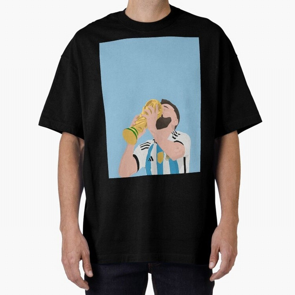 Messi Graphic T-Shirt Bring Home the FIFA World Cup 2026 Group Stage Journey through Neymar, Haaland and Cristiano Ronaldo Highlights, Portugal Pride, Tournament Hype, Historic Matchups, Family Viewing Parties and Global Sports Pride; Perfect for