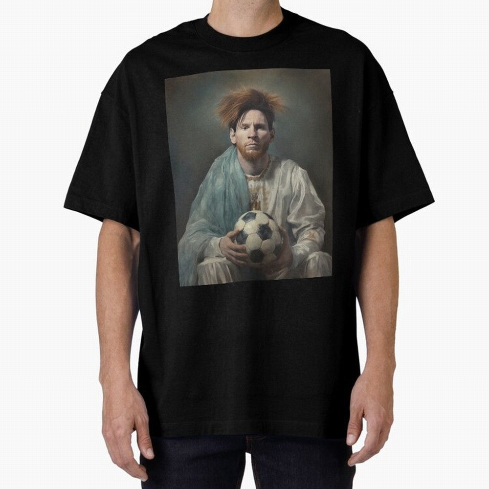 Saint Leo Premium T-Shirt Celebrate National Team Dreams in Match Day Hype around FIFA World Cup 2026, Messi and Cristiano Ronaldo, Argentina and Brazil, Game Day Rituals, Football Legends, Country Pride and the Road to the Final; Made for Die Hard