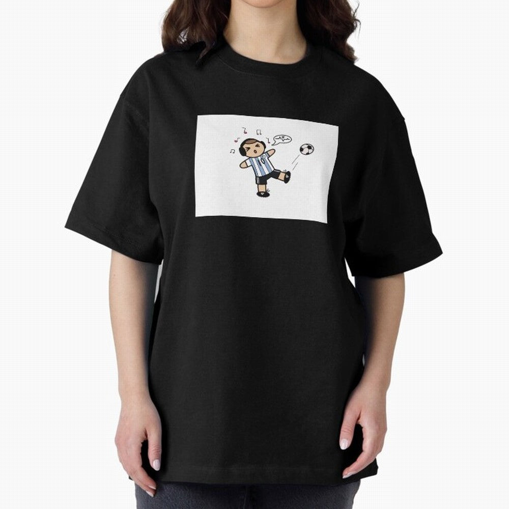 Musical Messi Premium T-Shirt Celebrate Rivalries and Pride in the FIFA World Cup 2026 Journey through Mbappe and Neymar Highlights, Argentina Pride, Worldwide Fan Energy, Dramatic Goals, Stadium Lights and Championship Celebrations; Great for