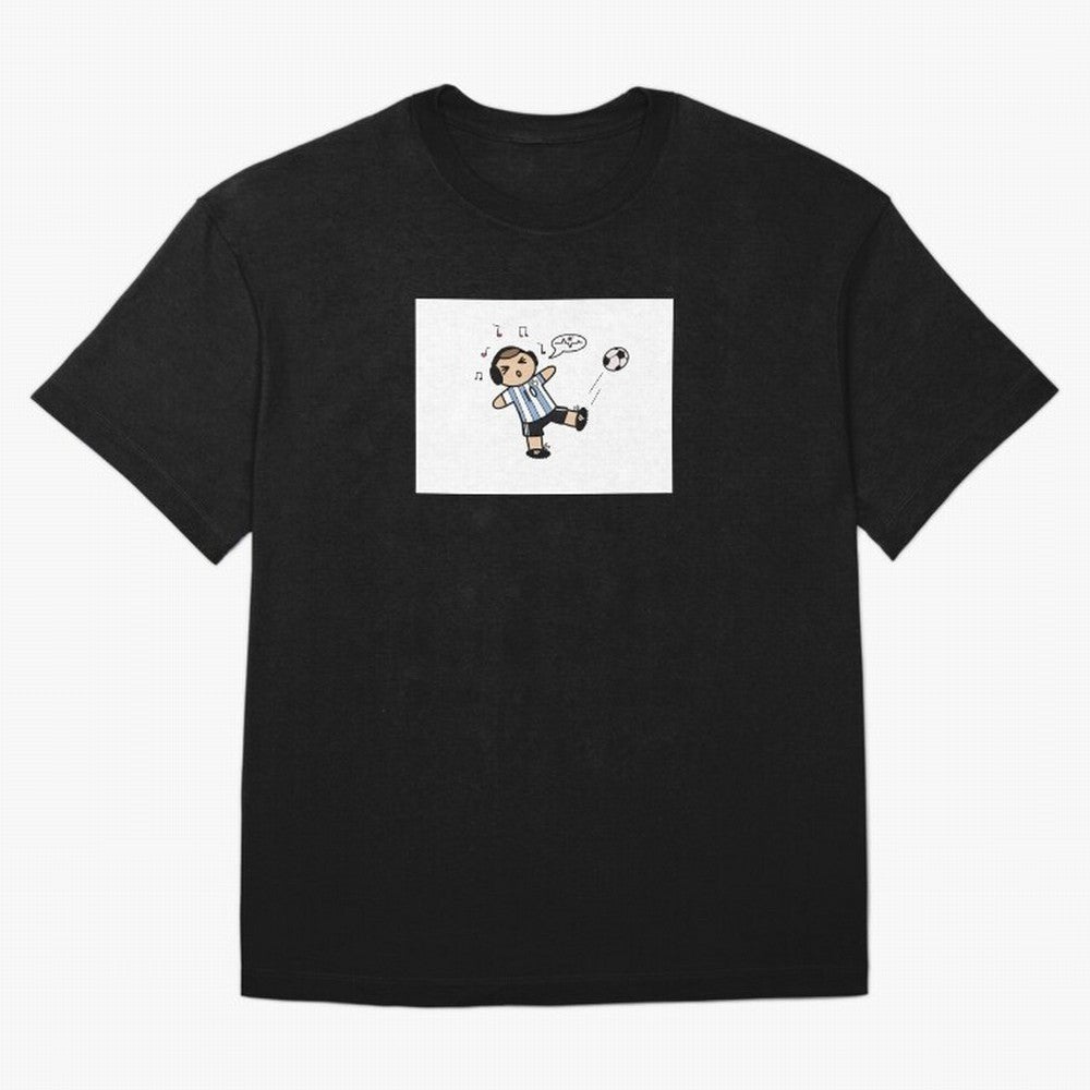 Musical Messi Premium T-Shirt Celebrate Rivalries and Pride in the FIFA World Cup 2026 Journey through Mbappe and Neymar Highlights, Argentina Pride, Worldwide Fan Energy, Dramatic Goals, Stadium Lights and Championship Celebrations; Great for