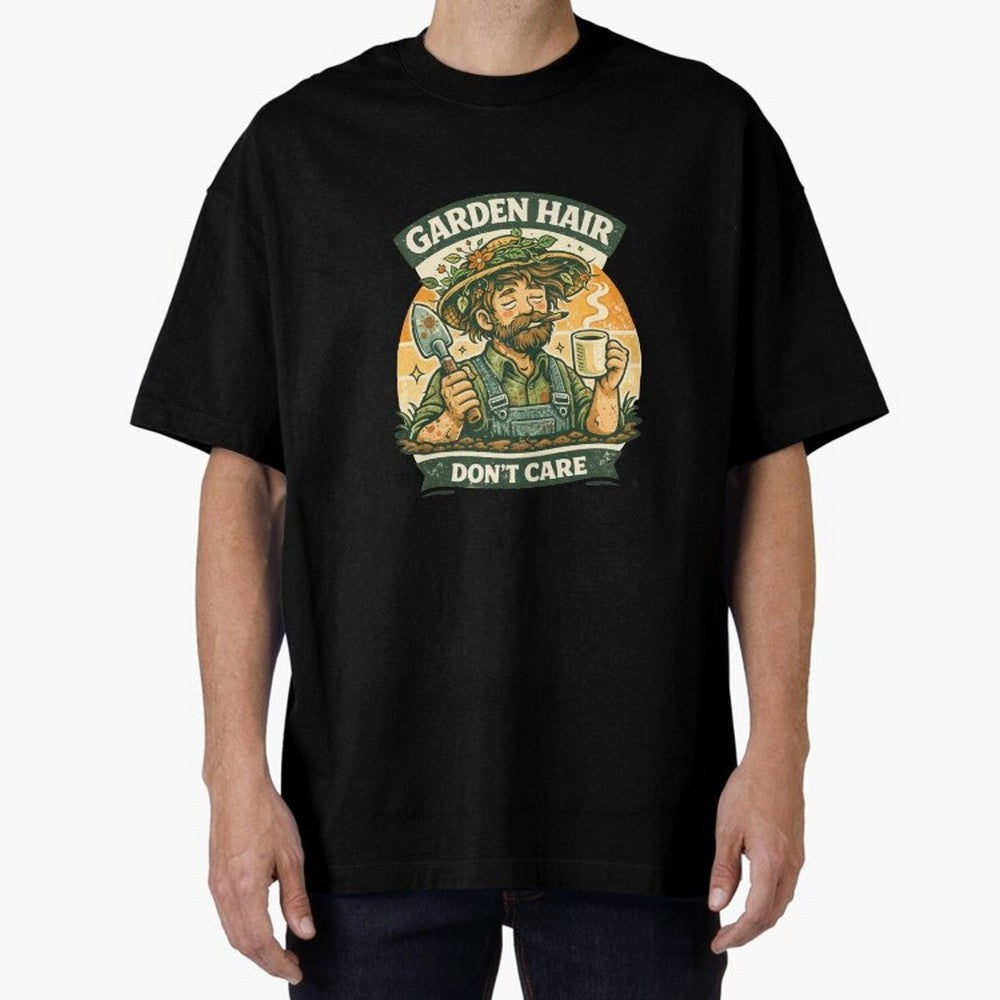 Garden Hair Don't Care - Funny Retro Gardener for Men Classic T-Shirt Experience the Global Stage of Global Football Passion for FIFA World Cup 2026, Built around Messi and Cristiano Ronaldo, Argentina and Brazil, Fan Favorite Moments, National