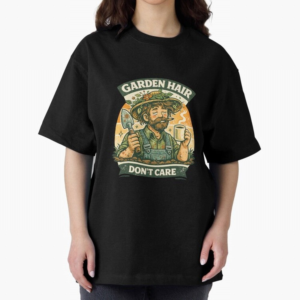 Garden Hair Don't Care - Funny Retro Gardener for Men Classic T-Shirt Experience the Global Stage of Global Football Passion for FIFA World Cup 2026, Built around Messi and Cristiano Ronaldo, Argentina and Brazil, Fan Favorite Moments, National