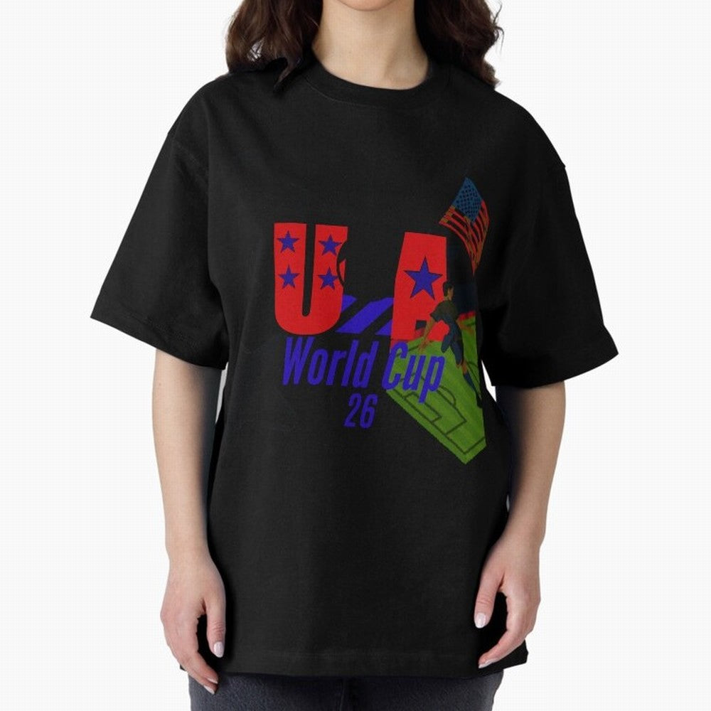 usa world cup 26 Premium T-Shirt Feel International Energy from FIFA World Cup 2026 USA Canada Mexico Centered on CR7, England and Germany Energy, Supporter Pride, Iconic Celebrations, Legendary Names and Global Match Day Energy; Ideal for Fans Who