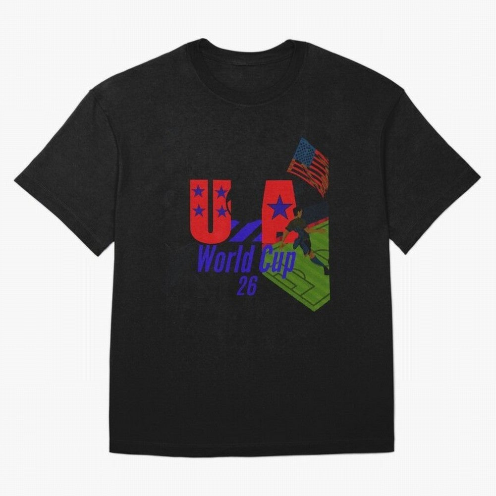usa world cup 26 Premium T-Shirt Feel International Energy from FIFA World Cup 2026 USA Canada Mexico Centered on CR7, England and Germany Energy, Supporter Pride, Iconic Celebrations, Legendary Names and Global Match Day Energy; Ideal for Fans Who