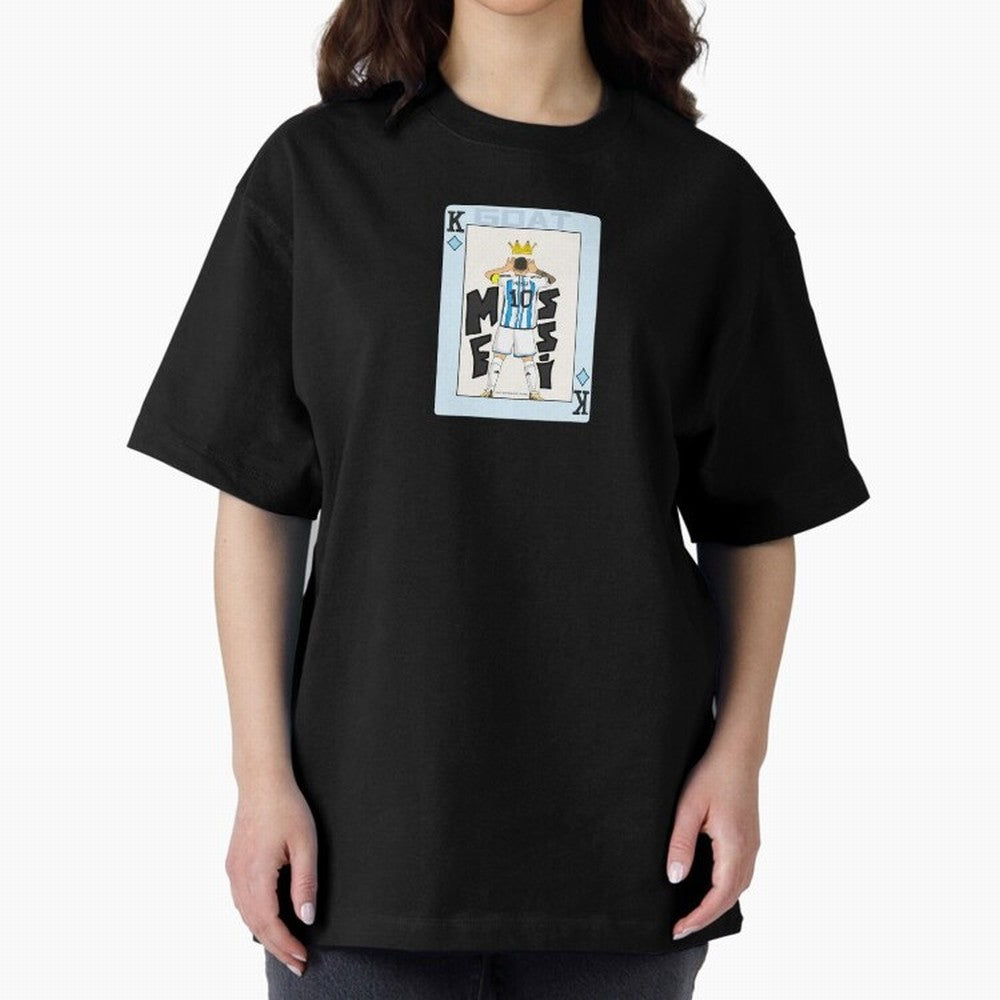 Deck of cards Messi Premium T-Shirt Showcase FIFA World Cup 2026 Group Stage Spirit, Featuring Netherlands, Cristiano Ronaldo, Stadium Memories, Football Loyalty, International Chants and Championship Tradition; Perfect for People Who Love