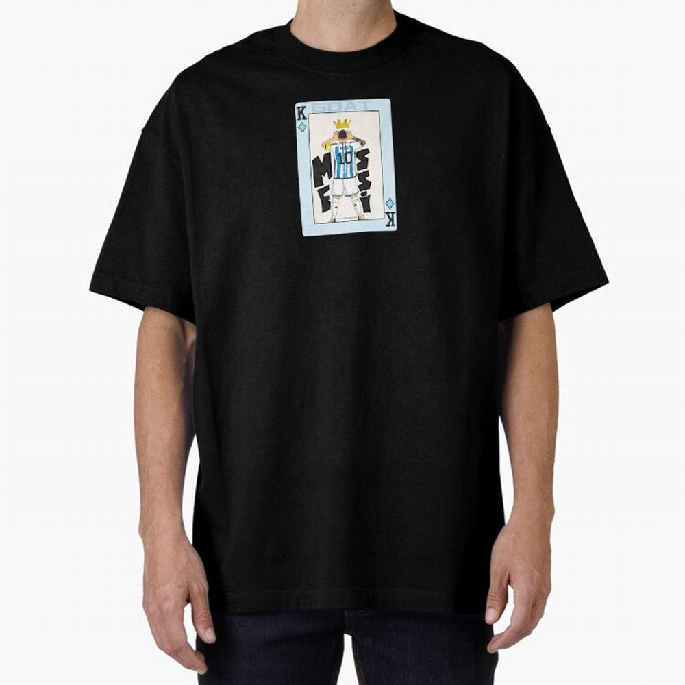 Deck of cards Messi Premium T-Shirt Showcase FIFA World Cup 2026 Group Stage Spirit, Featuring Netherlands, Cristiano Ronaldo, Stadium Memories, Football Loyalty, International Chants and Championship Tradition; Perfect for People Who Love